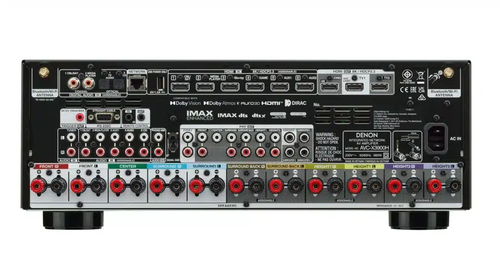Denon AVR-X2900H και AVC-X3900H: Δύο νέοι ενισχυτές AV με αναβαθμισμένο ήχο και Dirac Live