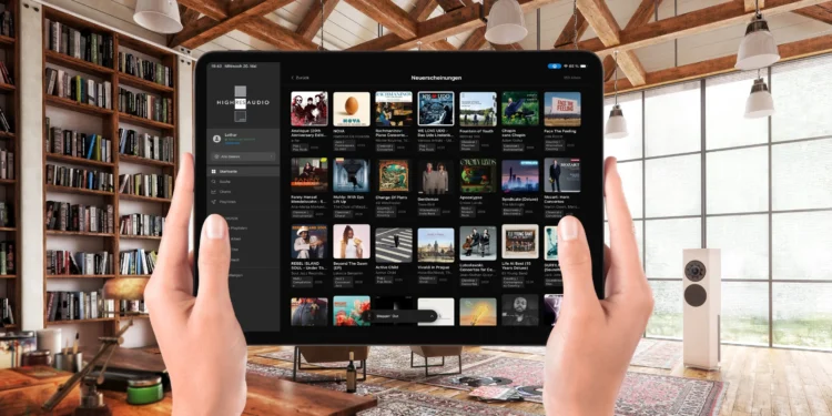 Highresaudio: Native iOS app για Hi‑Res streaming σε 24‑bit