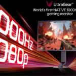 LG UltraGear 25G590B: Η πρώτη οθόνη gaming στον κόσμο με εγγενή ρυθμό ανανέωσης 1.000Hz