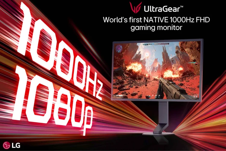 LG UltraGear 25G590B: Η πρώτη οθόνη gaming στον κόσμο με εγγενή ρυθμό ανανέωσης 1.000Hz