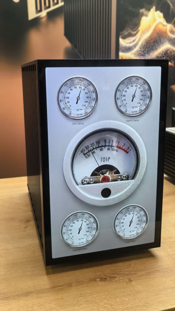 HiFi Rose RA80: Οθόνες ακόμη και σε μονομπλόκ ενισχυτές