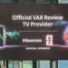 Οι τηλεοράσεις του VAR είναι RGB και είναι της Hisense στο παγκόσμιο κύπελο ολοκληρωμένο σύστημα ακριβείας για το Μουντιάλ