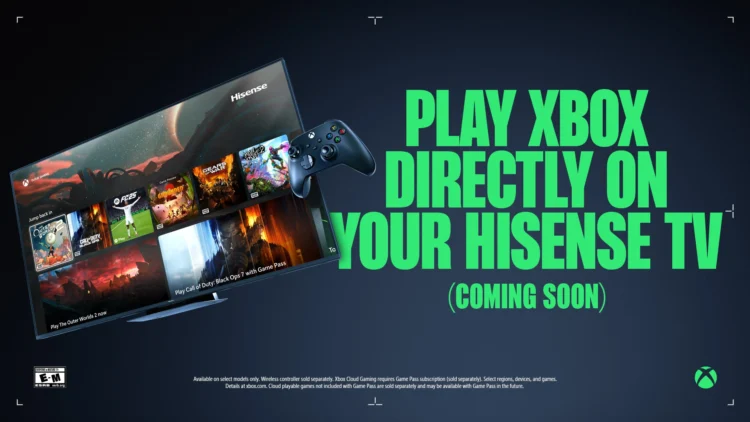 Xbox Cloud Gaming στις τηλεοράσεις Hisense από 1η Ιουλίου