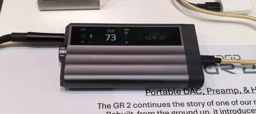 iFi Audio iDSD GR 2: Φορητός DAC/ενισχυτής ακουστικών με K2 και οθόνη αφής OLED