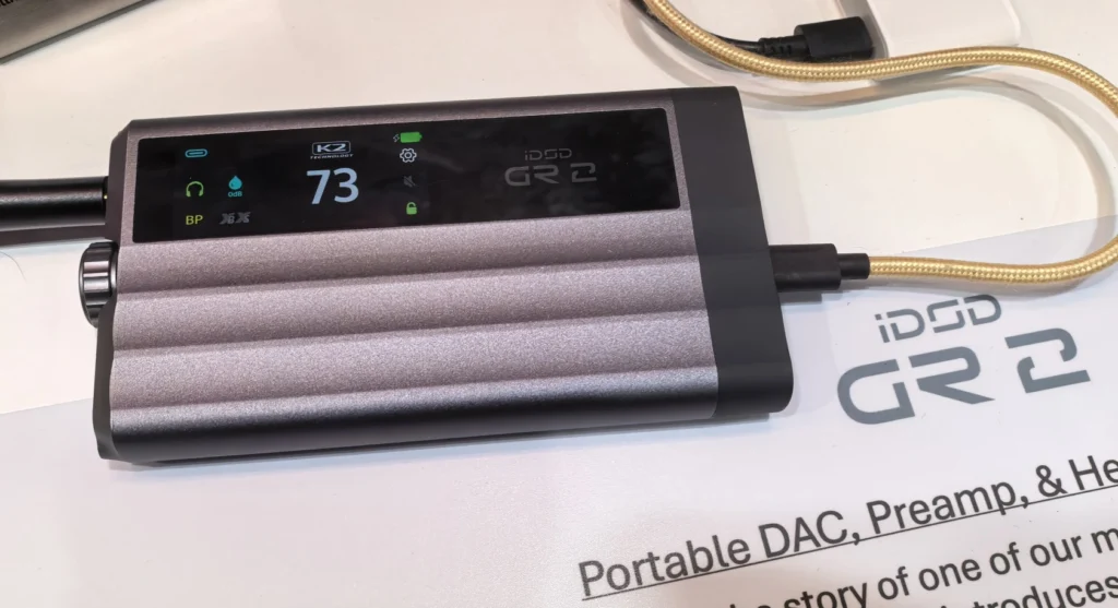 iFi Audio iDSD GR 2: Φορητός DAC/ενισχυτής ακουστικών με K2 και οθόνη αφής OLED