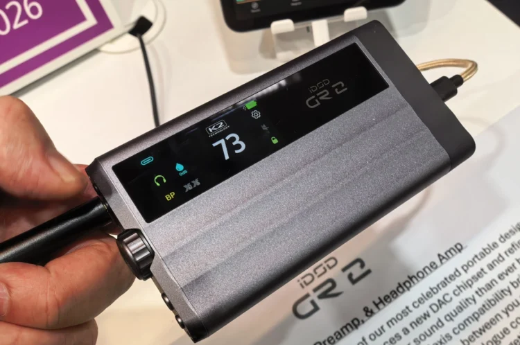 iFi Audio iDSD GR 2: Φορητός DAC/ενισχυτής ακουστικών με K2 και οθόνη αφής OLED