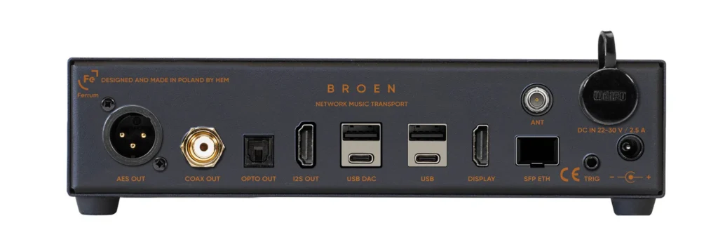 Ferrum Broen: Nέο streamer βασισμένο στην πλατφόρμα Volumio